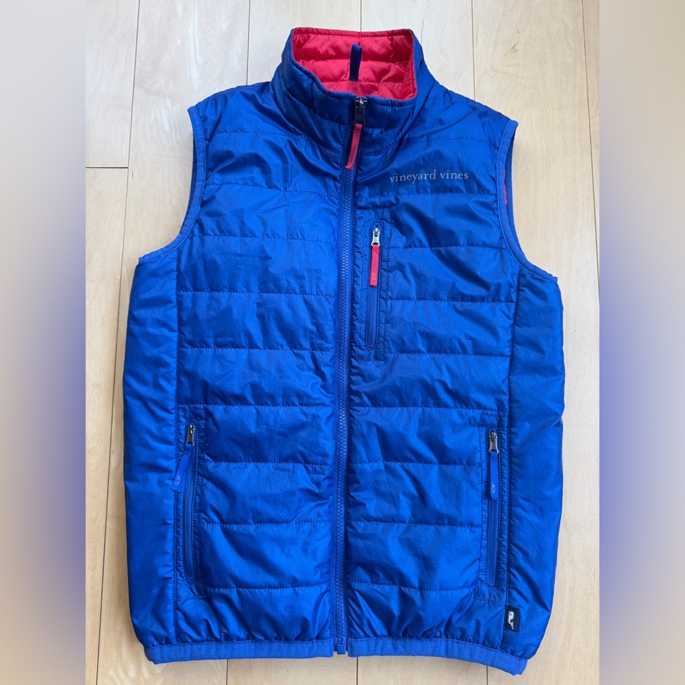 Vineyard Vines Martha’s Vineyard Boys M 12/14  vest with Primaloft